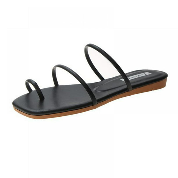 Details about  / Girls Casual Wear Light Weight Comfortable Black Color Rubber Slip-On Slipper